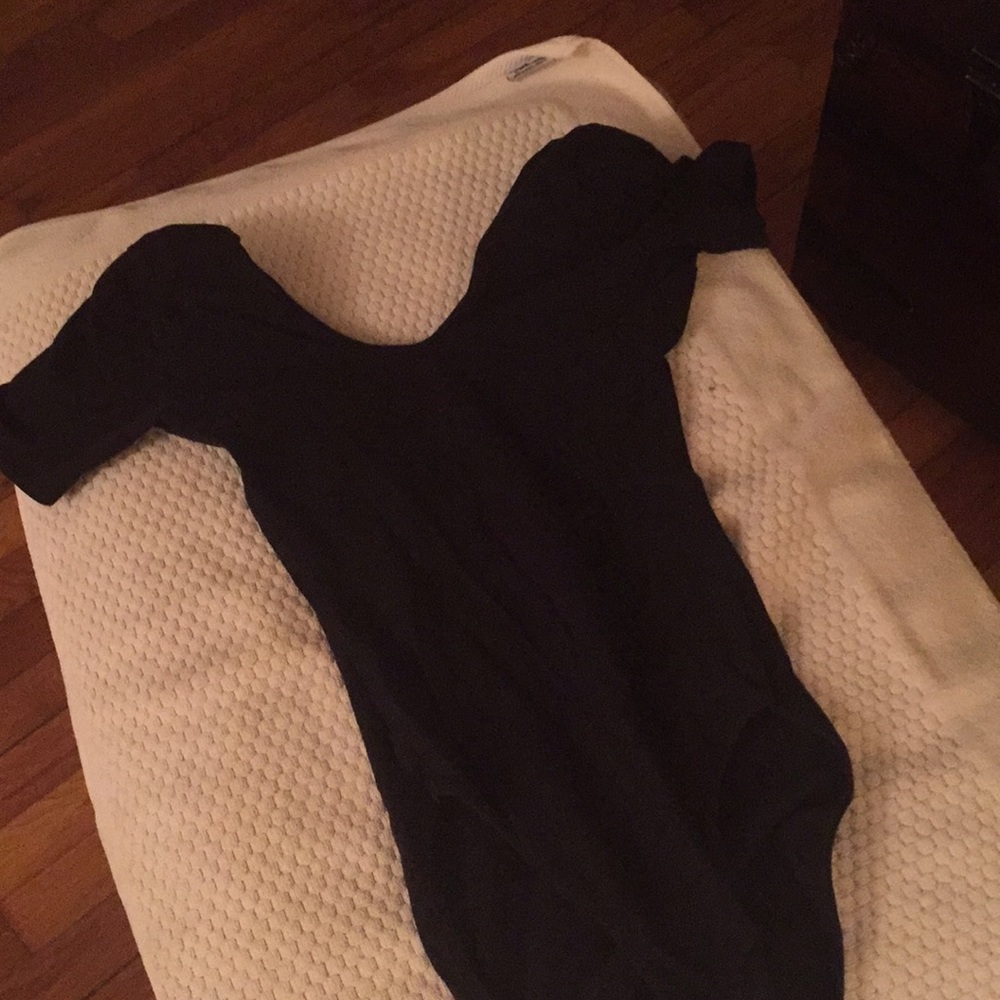 American Apparel black leotard